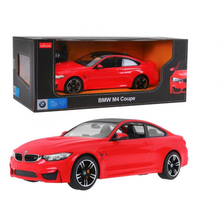 Autíčko BMW M4 R/C Coupe 1:14 RASTAR červené